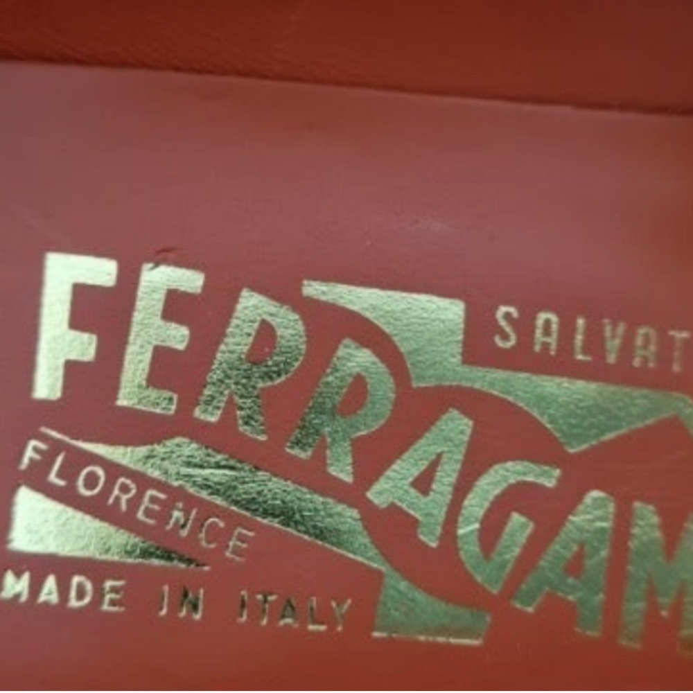 New Red Salvatore Ferragamo women`s shoes - Picture 5 of 5